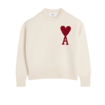 Pull Ami De Coeur Rouge