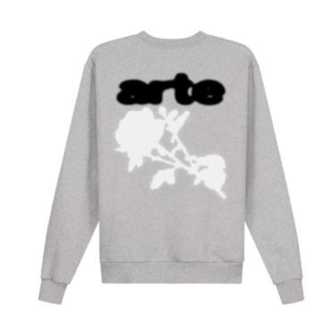 Blur Flower Crewneck